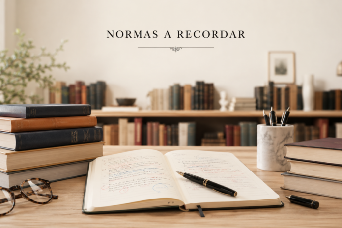 401 Normas a recordar_HS